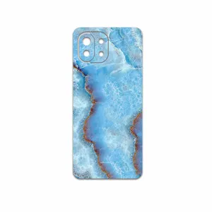 MAHOOT Blue-Ocean-Marble Cover Sticker for Xiaomi 11 Lite 5G NE