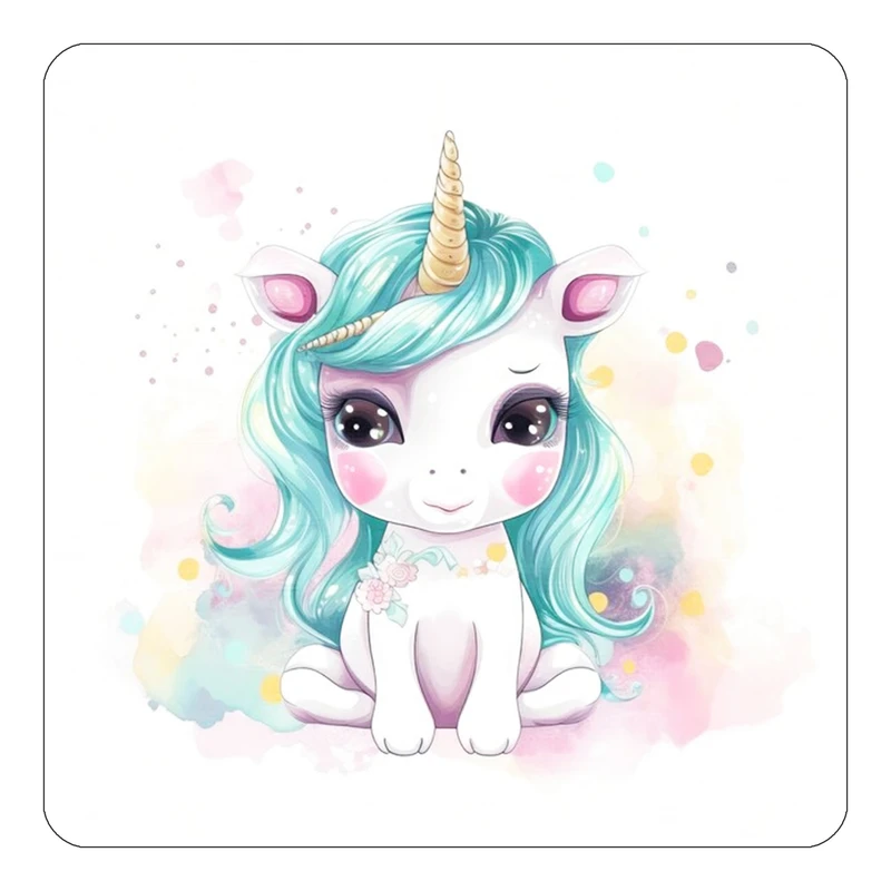 مگنت کاکتی طرح اسب تک شاخ و یونیکورن مدل mp33420