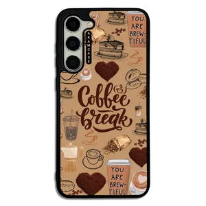 AKAM AMC-WSGS23P-COFFEE-18 Cover For Samsung Galaxy S23 Plus