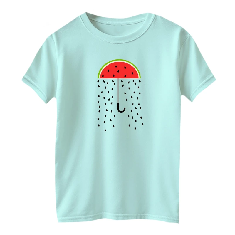 تی شرت آستین کوتاه بچگانه مدل هندوانه چتر یلدایی کد 2