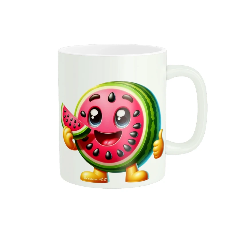 ماگ طرح هندوانه یلدا کد y-131