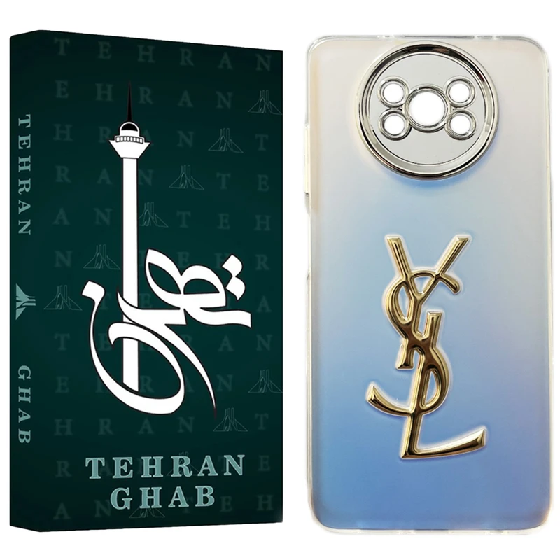 کاور تهران قاب مدل LUX طرح YSL مناسب برای گوشی موبایل شیائومی Poco X3 / X3 NFC / X3 Pro 