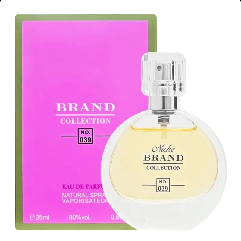 عطر جیبی زنانه برند کالکشن مدل 039 با رایحه شیرین حجم 25 میلی‌لیتر