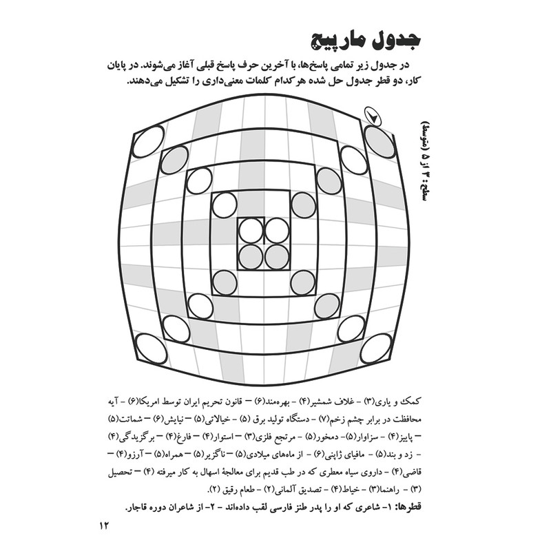 ماهنامه جدول آلبالو شماره 32 ماهنامه جدول آلبالو شماره 32