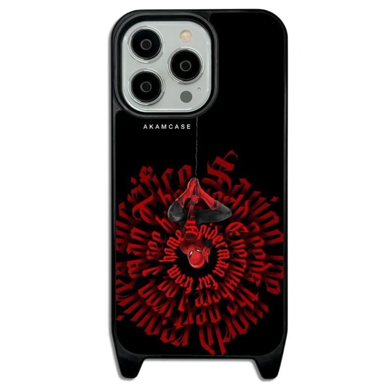 کاور آکام مدل AMCWLA13PRO-SPIDER MAN4 مناسب برای گوشی موبایل اپل iPhone 13 Pro
