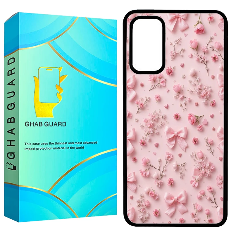 کاور قاب گارد طرح گل و پاپیون مدل GA13G مناسب برای گوشی موبایل سامسونگ  Galaxy A13 4G / Galaxy A32 5G