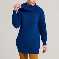 تونیک بافتنی زنانه مدل یقه شل کد 9