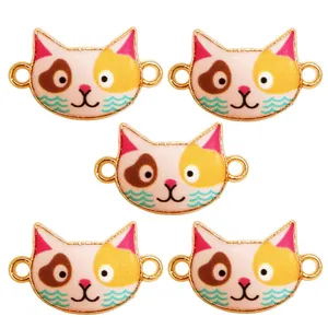 آویز دستبند مدل گربه کد 123 بسته 5 عددی