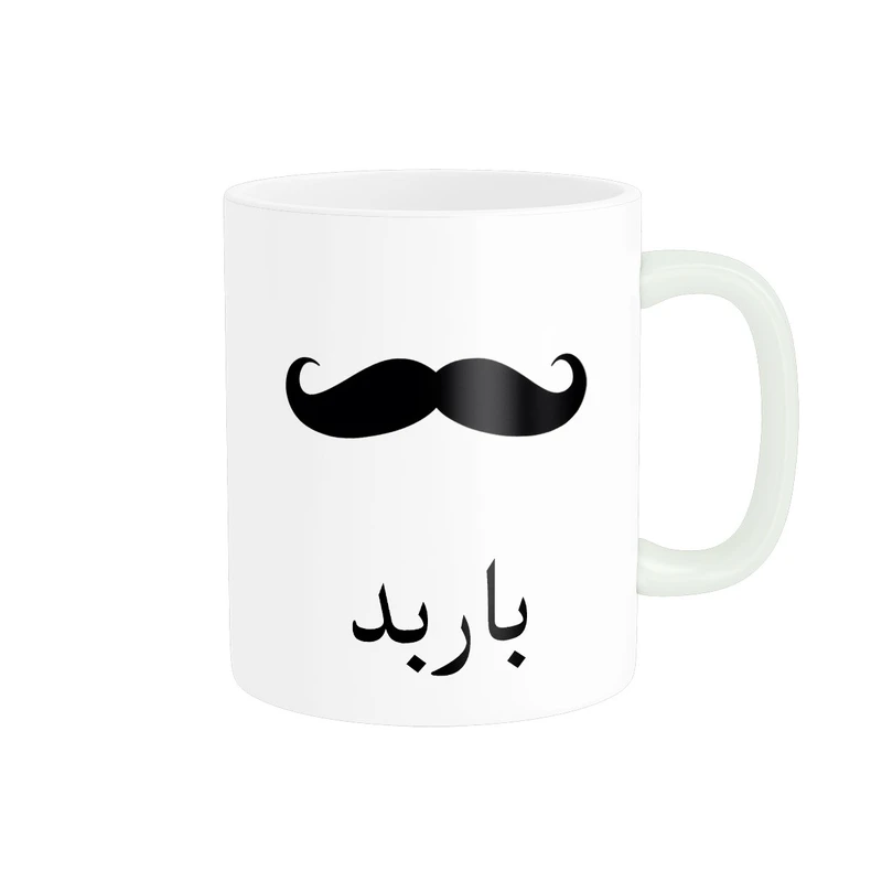 ماگ ناریکو مدل لیوان شخصی طرح اسم باربد کد 014387