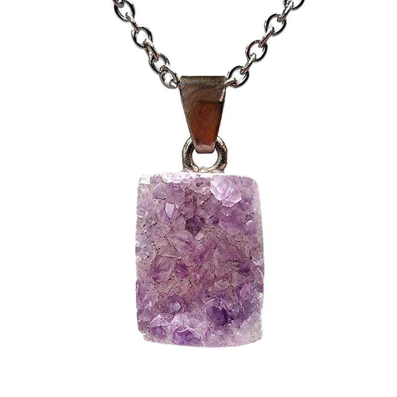 گردنبند دخترانه مدل آمیتیست کد 11-125