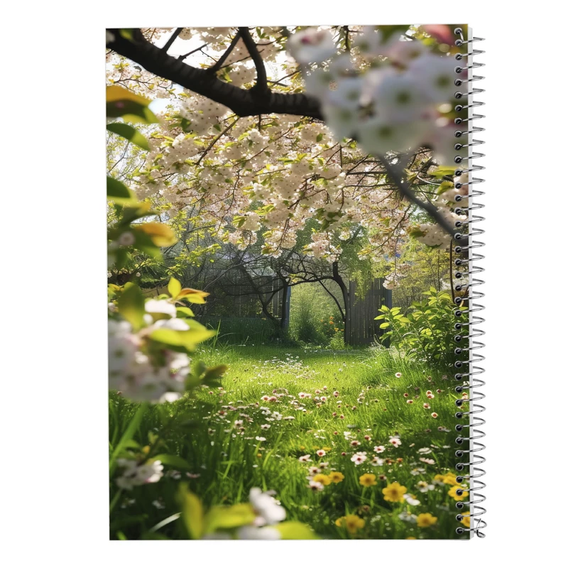 دفتر ژورنال نویسی 50 برگ مدوپد مدل نقطه ای طرح بهار کد DF13386