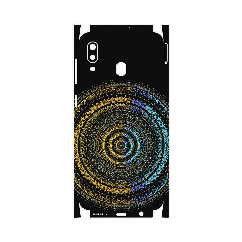 برچسب پوششی ماهوت مدل Mandala Design 2-FullSkin مناسب برای گوشی موبایل سامسونگ Galaxy A20