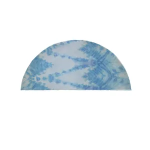   پادری مدل نیم دایره طرح آبرنگی کد 9308 سایز 90×45 سانتی متر