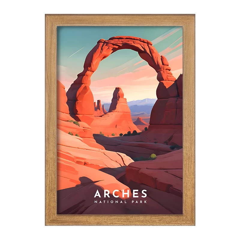تابلو خندالو مدل پارک ملی آرچز (Arches National Park) کد F12897