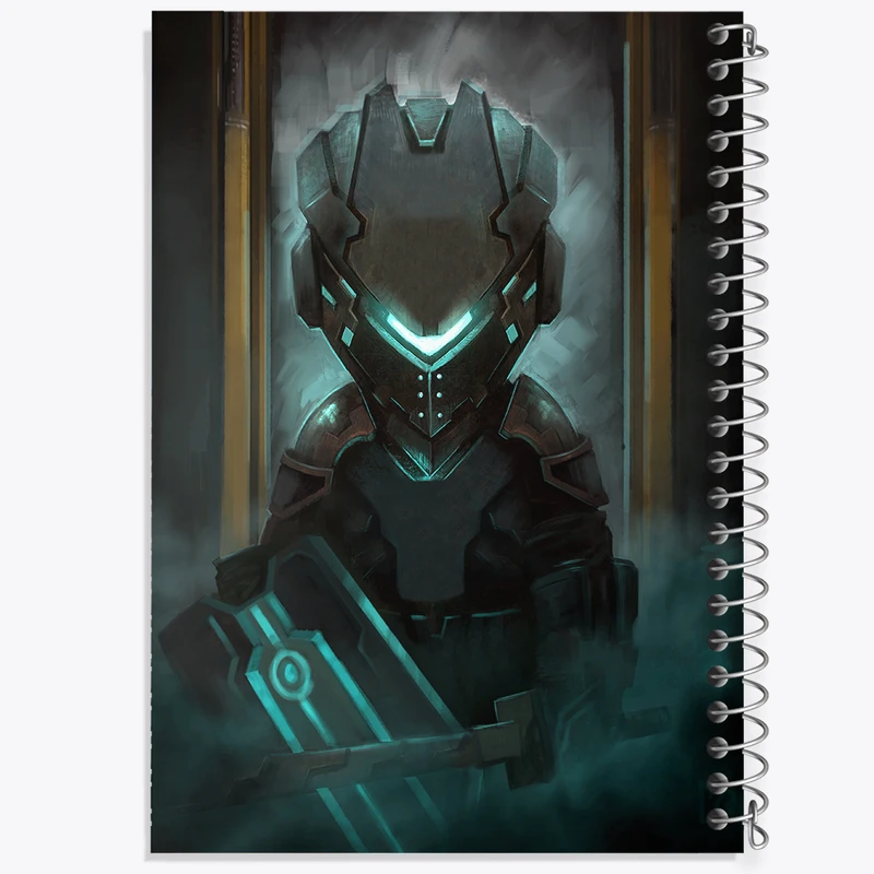 دفتر نت موسیقی 50 برگ خندالو مدل بازی دد اسپیس (Dead Space) کد 34984