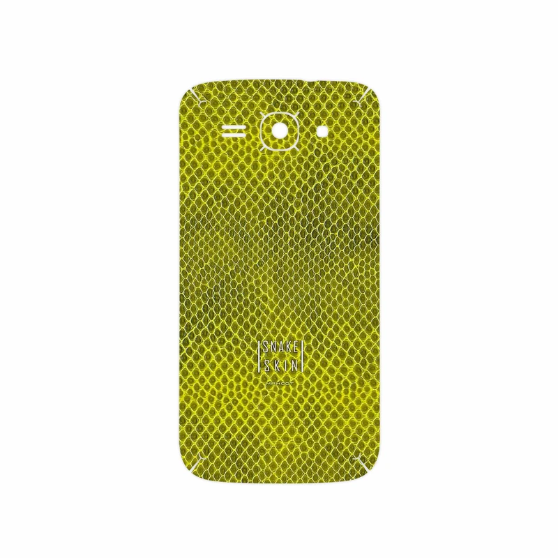 برچسب پوششی ماهوت مدل Yellow Snake Skin مناسب برای گوشی موبایل هوآوی Ascend Y520