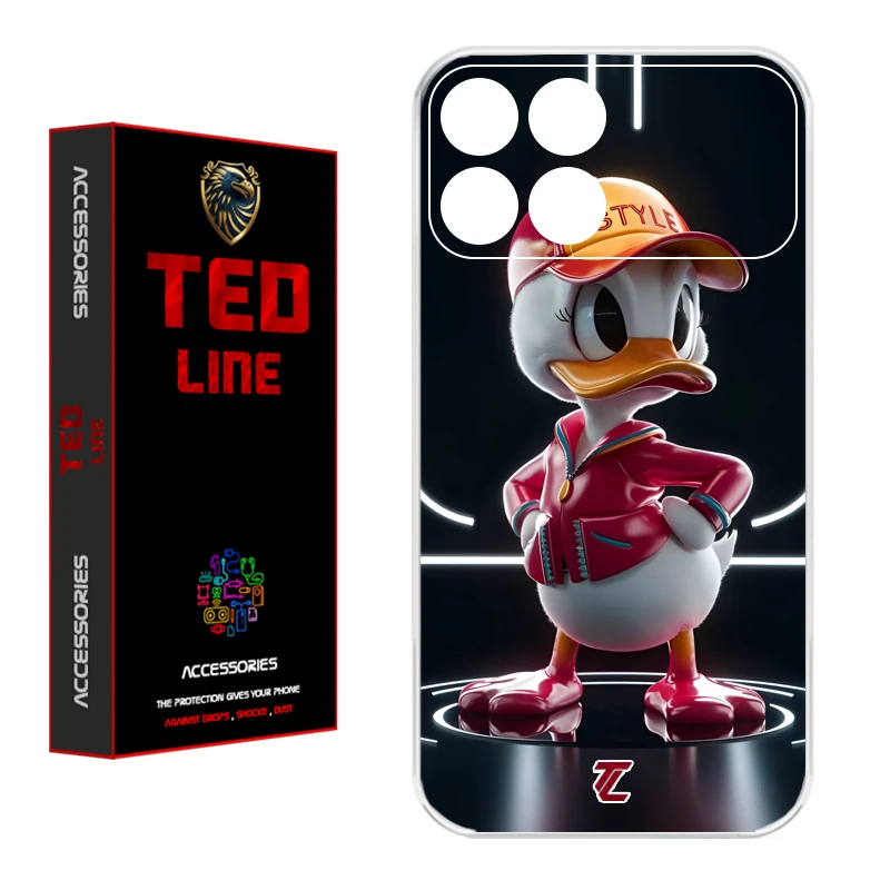 کاور تدلاین طرح دانلد داک کد 1137 مناسب برای گوشی موبایل شیائومی Poco X6 Pro 