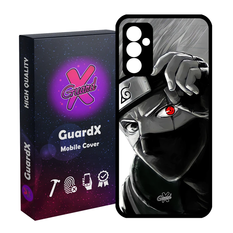 کاور گارد ایکس طرح Kakashi Anime مدل Glass10588 مناسب برای گوشی موبایل سامسونگ Galaxy A14 / A14 5G
