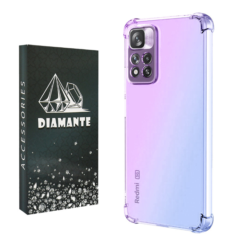 کاور دیامانته مدل Bianco Navy مناسب برای گوشی موبایل شیائومی Poco M4 Pro 5G