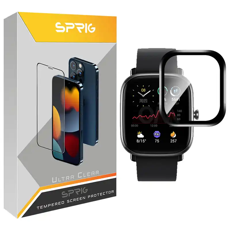 محافظ صفحه نمایش نانو اسپریگ مدل SPG مناسب برای ساعت هوشمند شیائومی امیزفیت GTS 2 Mini