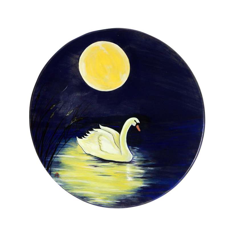 دیوارکوب طرح قو و مهتاب