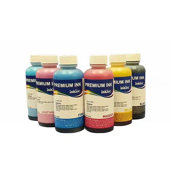 جوهر مخزن اینک تک مدل اپسون حجم 100 میلی لیتر مجموعه 6 عددی