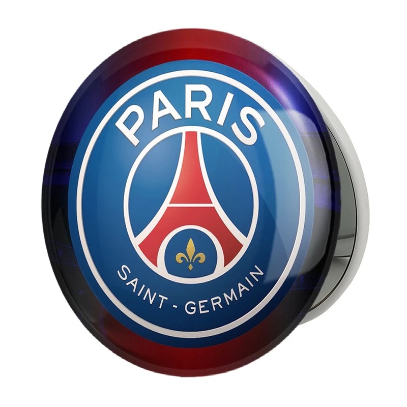 آینه جیبی خندالو طرح باشگاه پاری سن ژرمن مدل تاشو کد 26882 