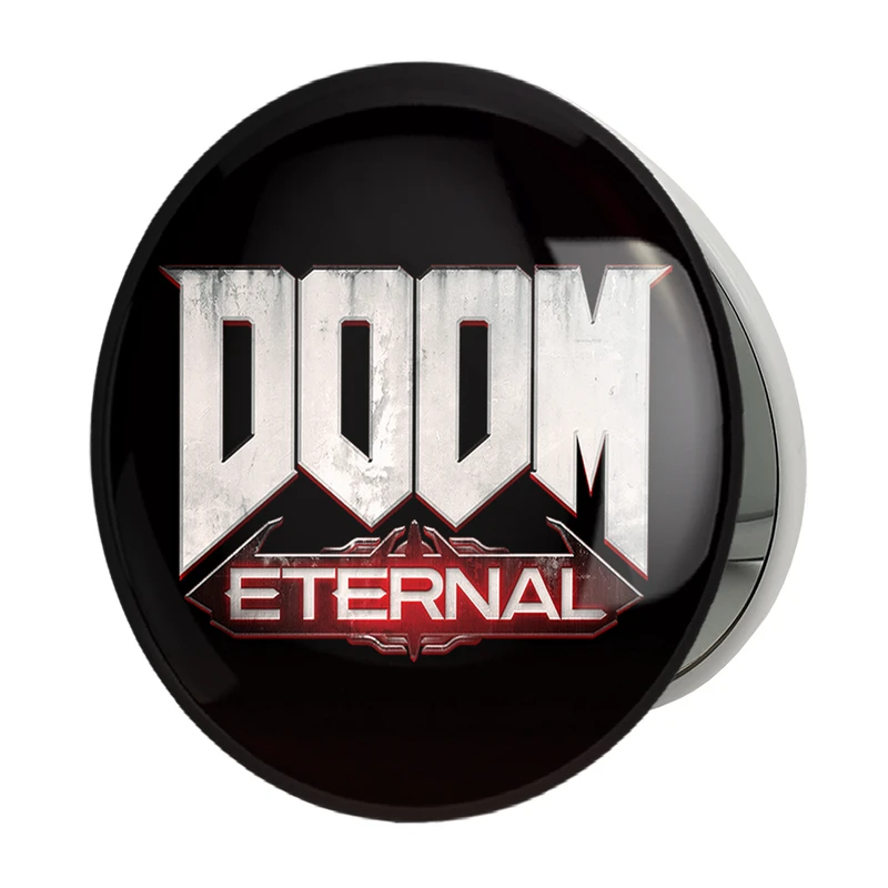 آینه جیبی خندالو طرح لوگو بازی دووم اترنال مدل تاشو کد 30591