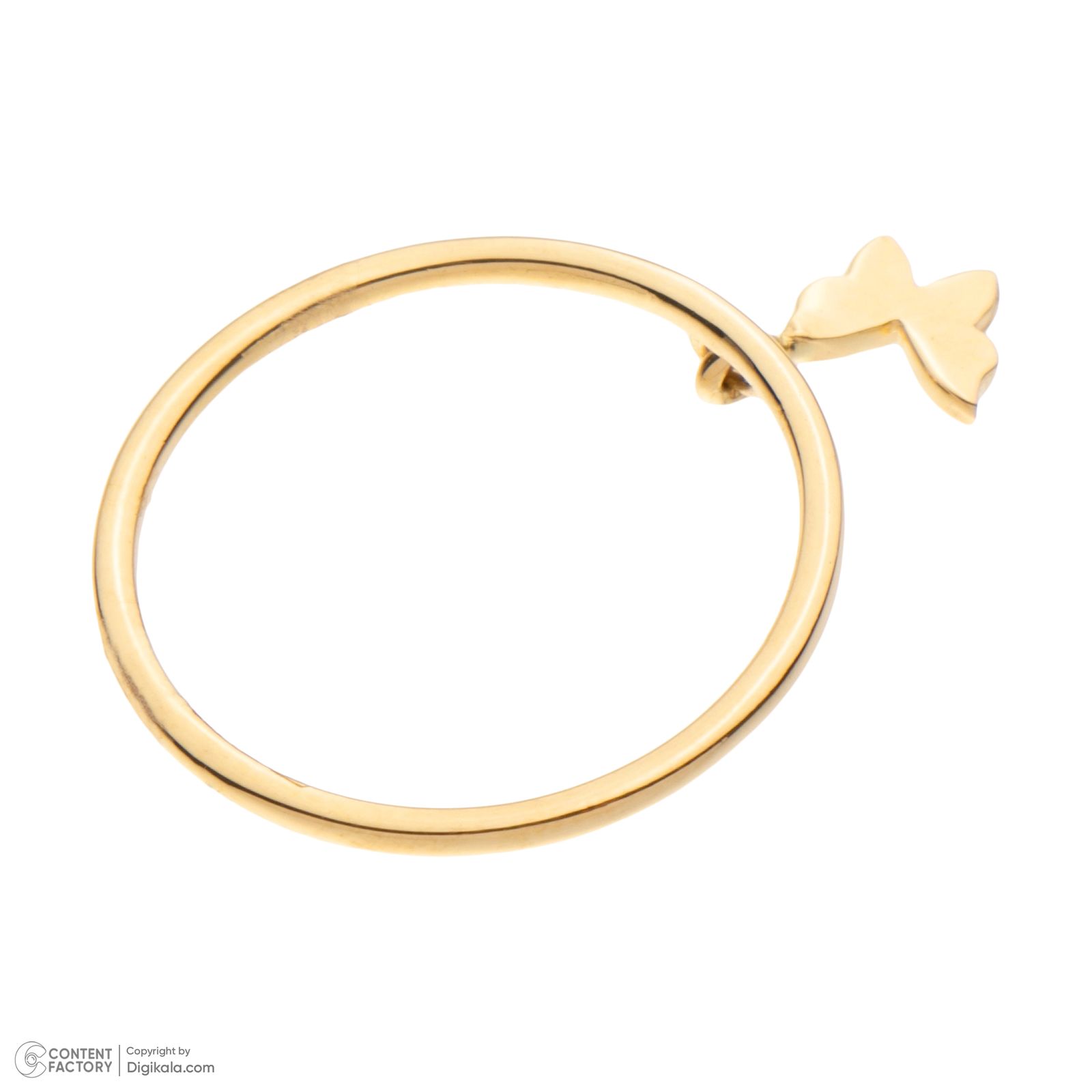 انگشتر طلا 18 عیار زنانه درریس مدل rt7099 - - 3