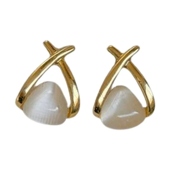 گوشواره میخی زنانه مدل کلاسیک سانا