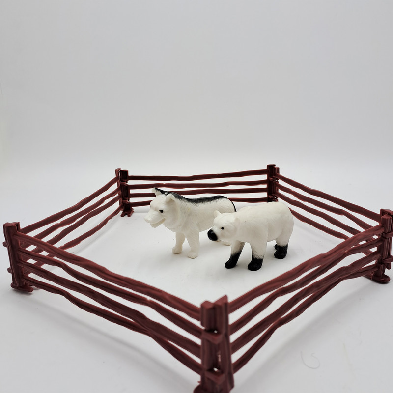 فیگور مدل بازی حیوانات مجموعه هفت عددی