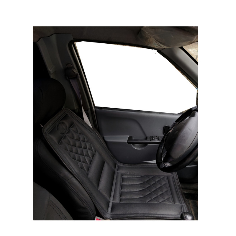 پشتی طبی صندلی خودرو مدل عرقگیر کد L330 طرح Diamondمجموعه 2 عددی