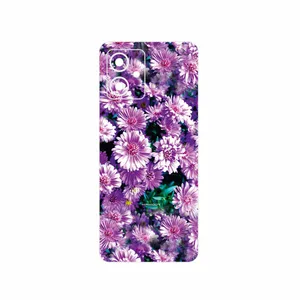 MAHOOT Purple_Flower Cover Sticker for Motorola Moto G54