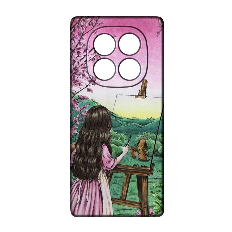 کاور طرح دخترانه کد 284 مناسب برای گوشی موبایل شیائومی Redmi Note 14 Pro 4G / Poco X7