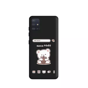 کاور طرح خرس اسموتی کد m2366 مناسب برای گوشی موبایل سامسونگ Galaxy M51 