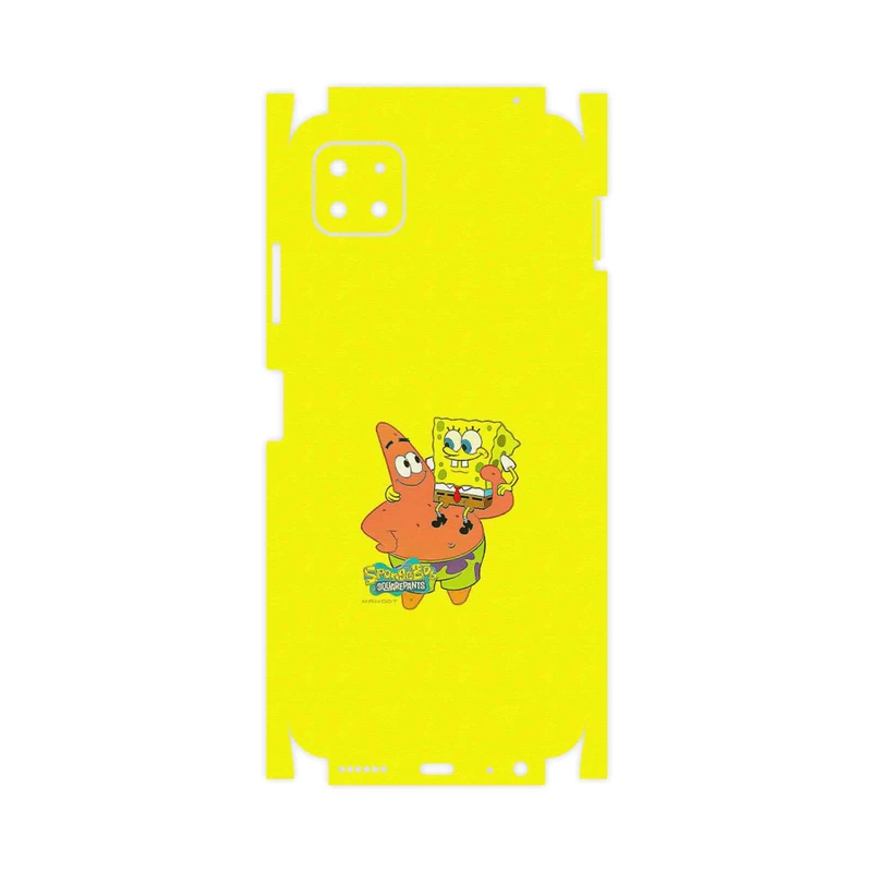 برچسب پوششی ماهوت مدل SpongeBob SquarePants-FullSkin مناسب برای گوشی موبایل سامسونگ Galaxy A22 5G