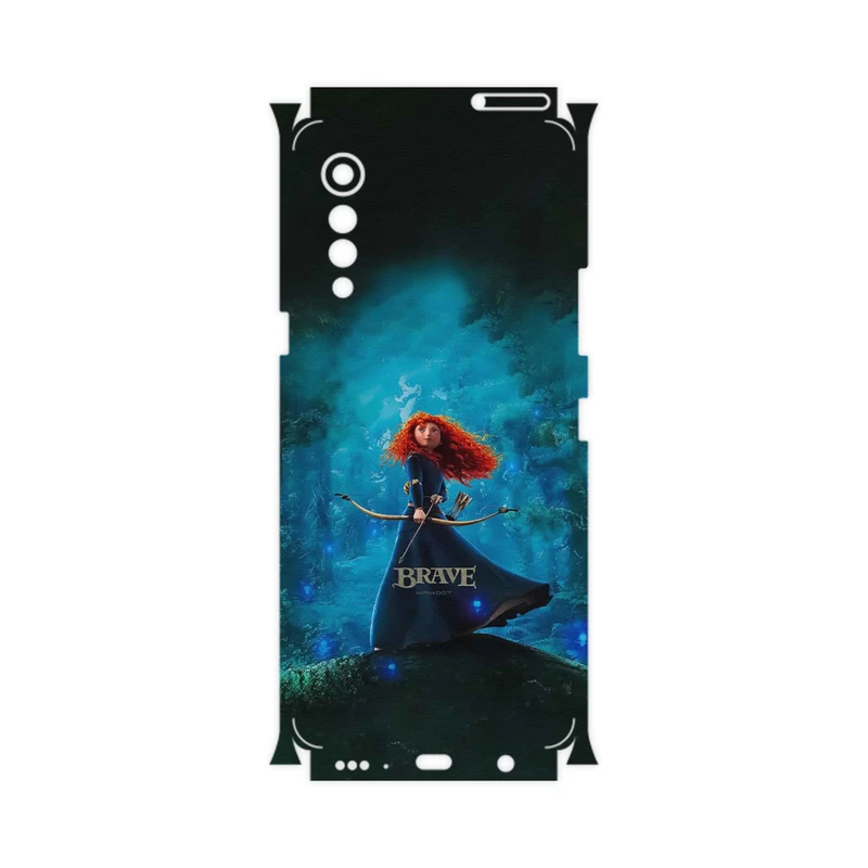 برچسب پوششی ماهوت مدل Brave-FullSkin مناسب برای گوشی موبایل ال جی Velvet 5G