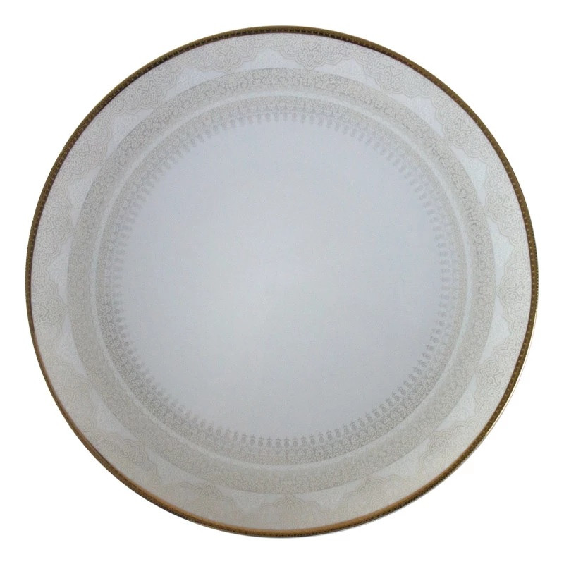 بشقاب میوه خوری مدل تخت 21 کد 340014 مجموعه 6 عددی