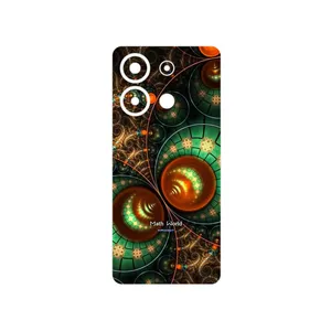 MAHOOT Mathematical Geometric Shape 3 Cover Sticker for Xiaomi Redmi Note 13 4G