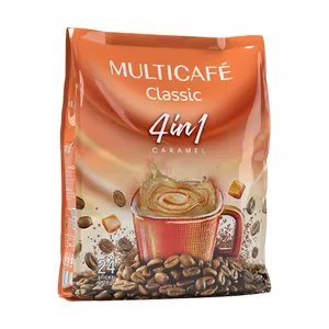  پودر قهوه فوری 1 × 4 کلاسیک مولتی کافه -  24 ساشه 18 گرمی