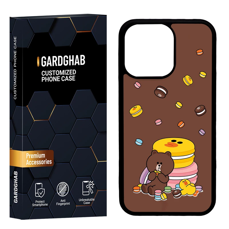 کاور گارد قاب مدل پشت گلس فانتزی مناسب برای گوشی موبایل اپل iPhone 13 Pro