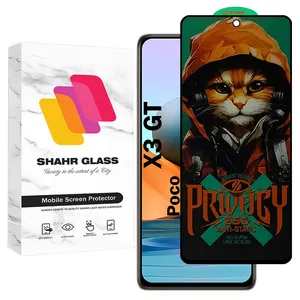 Shahr Glass CATPRV Privacy Screen Protector Suitable For Xiaomi Poco X3 GT