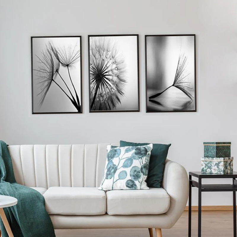 تابلو بکلیت طرح قاصدک مدل دکوراتیو B-298 مجموعه 3 عددی