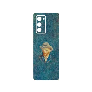 MAHOOT Self portrait with a gray felt hat Cover Sticker for Samsung Galaxy Z FOLD 2
