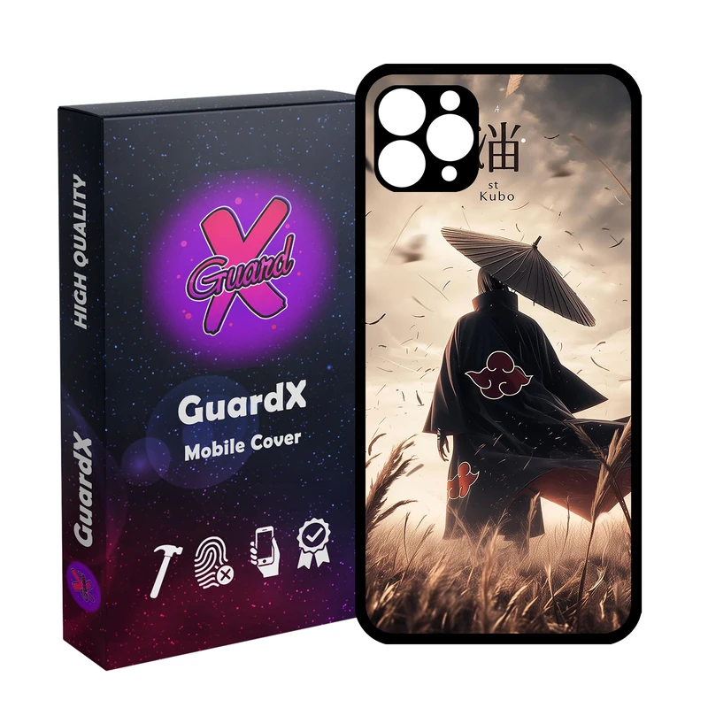 کاور گارد ایکس طرح Itachi Naruto Anime مدل Glass10739 مناسب برای گوشی موبایل اپل iPhone 11 Pro Max