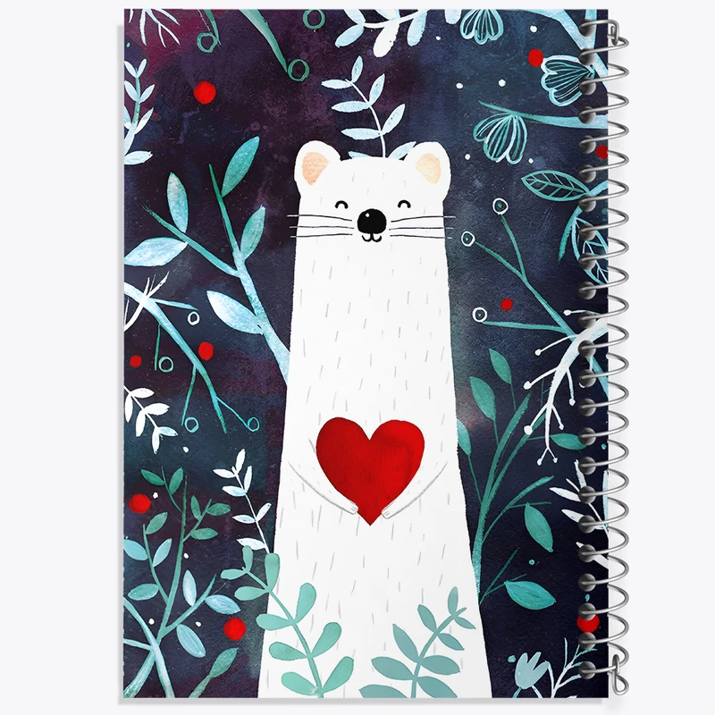 دفتر نقاشی 50 برگ خندالو طرح خرس بامزه کد F5864