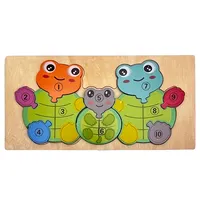 پازل آموزشی مدل اعداد انگلیسی طرح لاکپشت