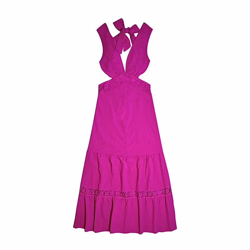 پیراهن یقه باز زنانه شین مدل مهتاب Sh-78