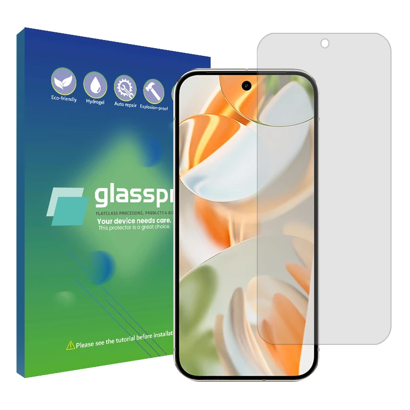 محافظ صفحه نمایش شفاف گلس پرو مدل Resistant مناسب برای گوشی موبایل گوگل Pixel 9 Pro