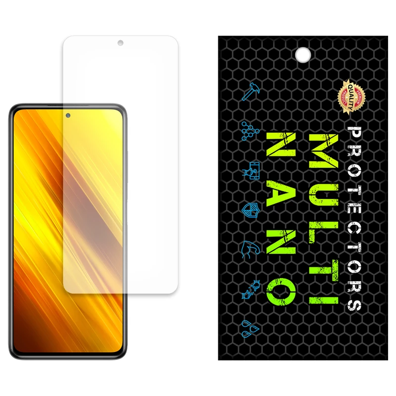 محافظ صفحه نمایش مات مولتی نانو مدل X-S1M مناسب برای گوشی موبایل شیائومی Poco X3 NFC